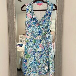 Lilly Pulitzer Sleeveless Tie Dress